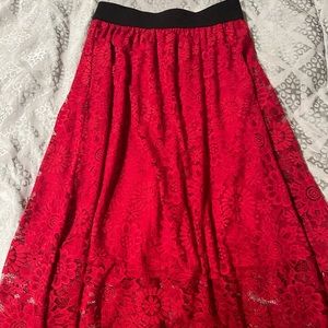 LuLaRoe red Lola